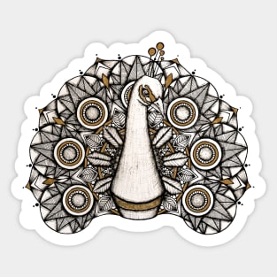 Peacock Sticker